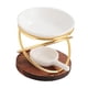 thumbnail image 1 of Portavelas Tealight Gabinete Salón Ornamento SPA Quemador De Aceite Esencial Oro, 1 of 5