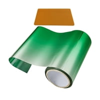 Ioensy - Tira De Visera Para Ventana De Coche, Película Teñida Con Raspador, Tira De Visera Para Parabrisas, Verde