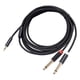 thumbnail image 2 of Cable 3,5 Mm 1/8 TRS A Doble 6,35 Mm 1/4 TS Cable Divisor Y 2 M, 2 of 5