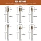 thumbnail image 5 of Juego de brocas diamantadas YURINWOO con vástago de 1/8 de pulgada, 5 of 6