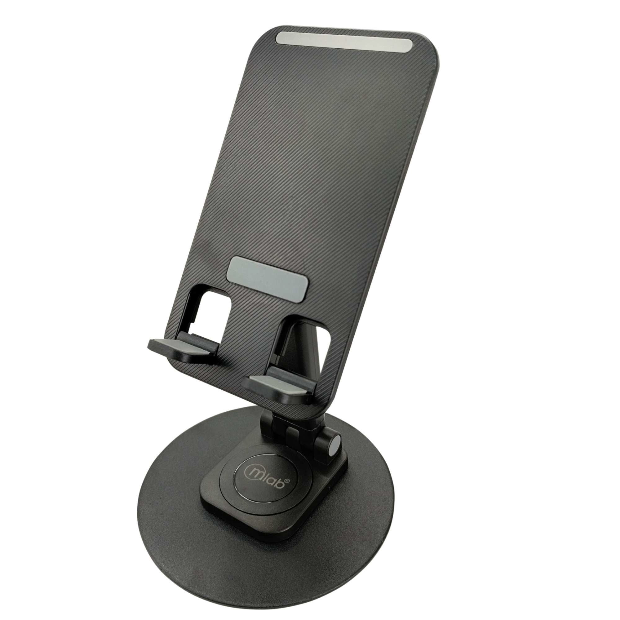 Mlab - Soporte Metalico Mobile Stand 360° Negro