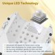 thumbnail image 2 of Lámpara UV LED recargable inalámbrica Purtato 126W (blanca), 2 of 7