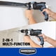 thumbnail image 4 of Taladro percutor Hammerhead HAHD075 de 7.5 amperios y 1/2 pulgadas con 6 brocas, 4 of 6