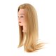 thumbnail image 4 of Cabeza De Maniquí De Cosmetología De 24.8 Pulgadas Cabeza De Entrenamiento De Peluquero Amarillo Claro, 4 of 5