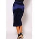 thumbnail image 5 of Falda Midi Cruzada con Fruncido Frontal Sexy, 5 of 5