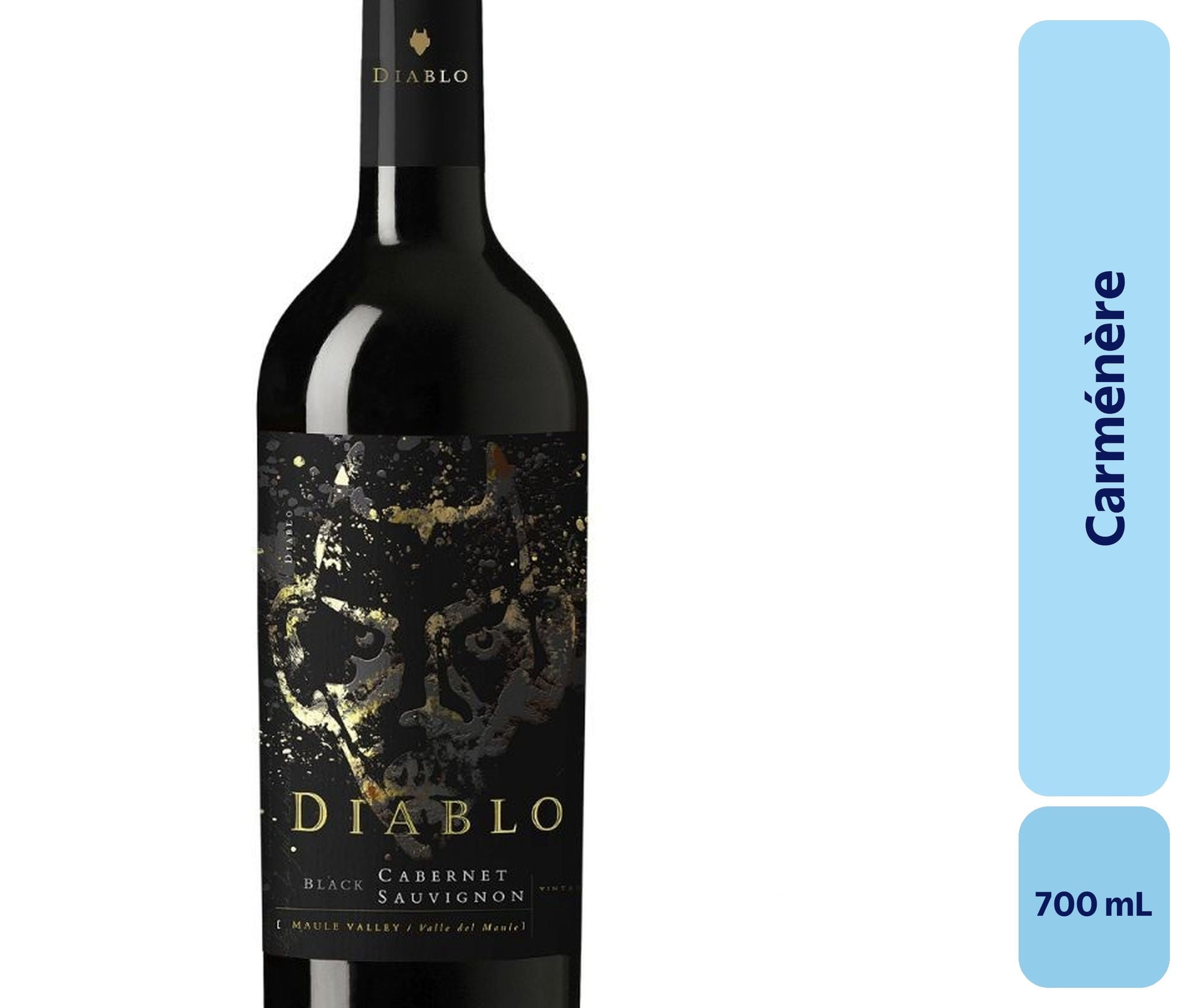Vino Tinto Carménère San Pedro Botella 750 ml Diablo