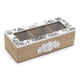 thumbnail image 1 of Caja De Te Porta Te Caja De Madera Para Te Gris 3 Divisiones, 1 of 6