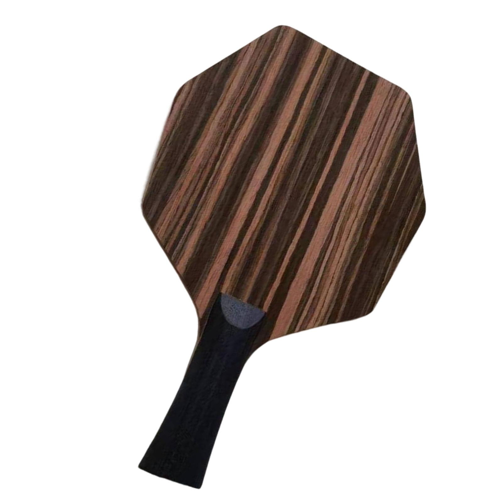 Magideal - Paleta De Tenis De Mesa De 5 Capas De Madera, Práctico, Ligero, Jugadores De Ataque Rápido, Ofensivo, Duradero Para Juegos, Práctica De Competición De Apretón De Manos