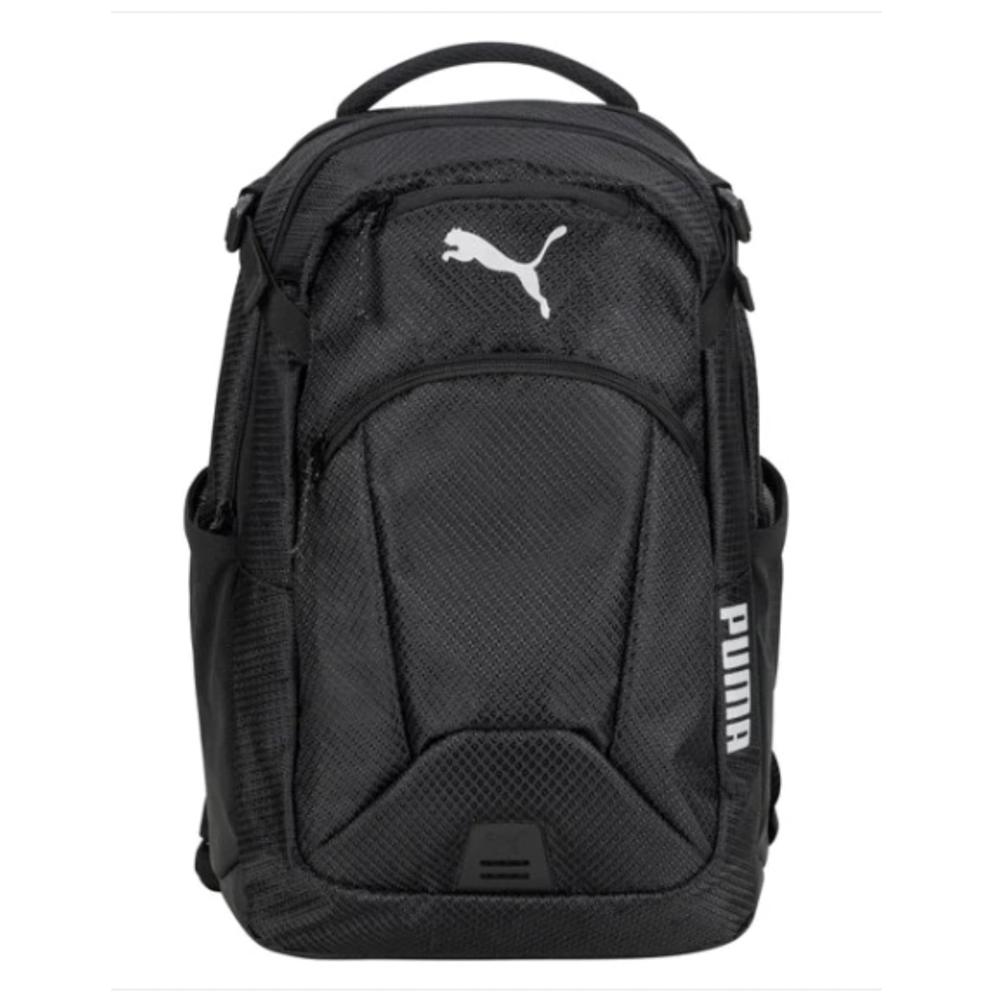 Mochila Puma Challenge Performance Negra Con Múltiples Compartimentos
