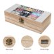 thumbnail image 3 of Niña Exploradora Caja Organizadora de Madera Rústica - Caja Decorativa Multifuncional para Escritorio, Hogar, Oficina, Joyas y Manualidades, 3 of 6