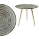 thumbnail image 1 of Mesa Lateral Dorada Puntos Mesa De Centro Decoración 30cm, 1 of 2