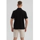 thumbnail image 3 of Polera Hombre Slim Cuello Camisero Negro, 3 of 4