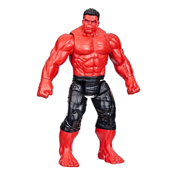 Figura de Acción Titan Hero Series Capitán América Brave New World Hulk Rojo