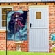 thumbnail image 2 of Genshin Impact: Mona Chica Anime-bandera de jardín temática. Regalo perfecto para fans, amigos y familiares, ideal para actividades al aire libre y decoración de fiestas.28CM*45CM, 2 of 5