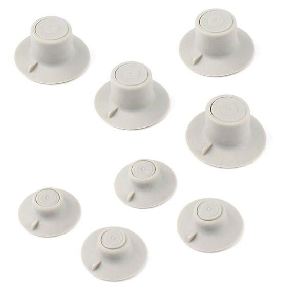 Almohadilla antideslizante para portátil GARASANI, 8 unidades, almohadillas de refrigeración de 10 a 17 pulgadas