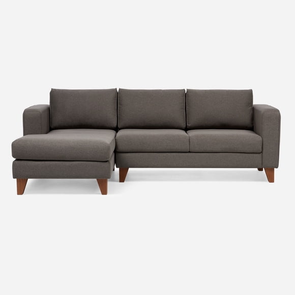 Sofa Parma Izquierdo Tela Topo