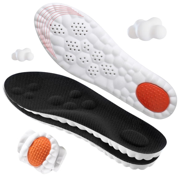 Plantillas Lennoos 4D Cloud-Soft Comfort de espuma viscoelástica para mujer
