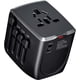 thumbnail image 1 of Adaptador de viaje WAUDM convertidor de voltaje 230V a 120V, 1 of 7