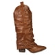 thumbnail image 1 of Bota Vaquera Taco Bajo 92 Yassne Marron Claro, 1 of 5