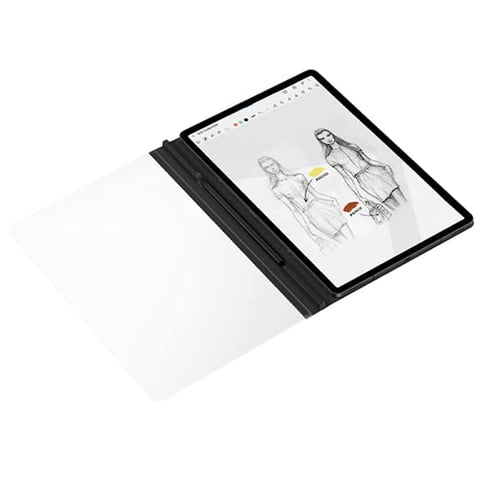 Funda Note View Negra Para Samsung Galaxy Tab S8+