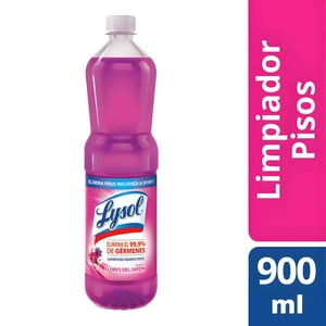 Lysol - Limpia Piso Flores De Jardin 900Ml