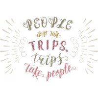 Rienda Libre Graphics - Decomural Trips Take People Inspirational Ws-46999
