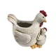 thumbnail image 2 of Maceta Con Estatua De Pollo, Bonita Maceta De Resina Para Plantas De Interior, Patio Interior, 2 of 2