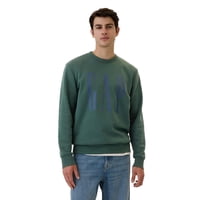 Sudadera De Forro Polar Con Cuello Redondo Con El Logotipo De Gap Para Hombre Moores Green Xl
