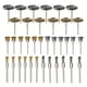 thumbnail image 4 of 36PC Mini Brush Set 3mm 1/8 "Vástago Cepillo De Alambre Taladro De Rueda De Copa De Latón NUEVO, 4 of 5