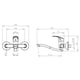 thumbnail image 2 of Monomando Logia New Standard Cromo, 2 of 2