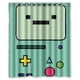 thumbnail image 1 of Cortina de ducha Beemo de Hora de Aventuras, juego de cortinas de baño con ganchos, tamaño 60 x 72 pulgadas, 1 of 3