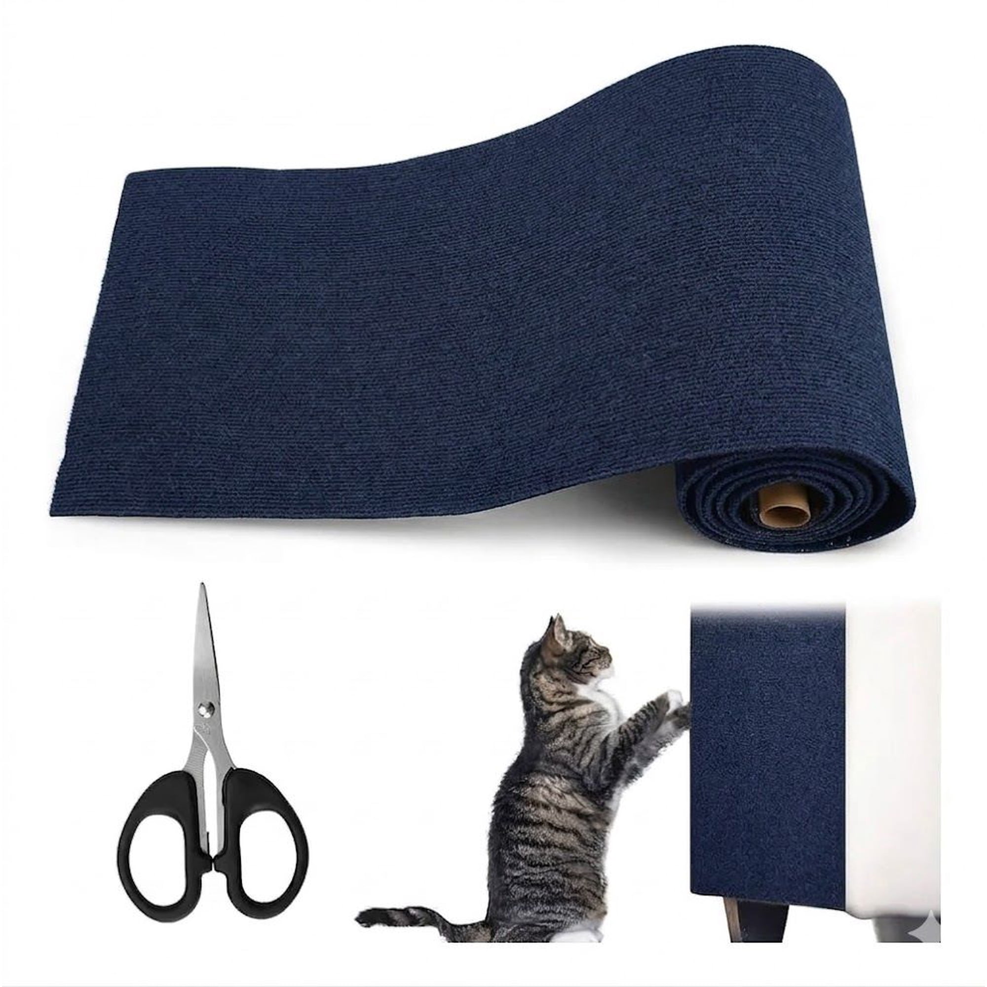 Metalfer - Protector De Sofá Adhesivo Rascador Gatos Antiestrés 60x200