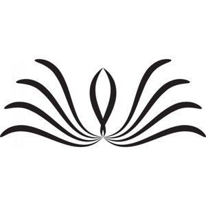 Rienda Libre Graphics - Decomural Swirl Design King Queen Headboard Ws-18057