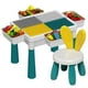 thumbnail image 1 of Juguete Mesa De Bloques Constuccion 200 Piezas 2 Sillas Infantil, 1 of 3