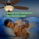 thumbnail image 2 of Ventilador de techo Hunter Newsome 53314 132 cm con luz LED en bronce, 2 of 9