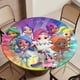 thumbnail image 5 of Rainbow Rangers-theme Fitted Round Tablecloths Elastic Edged Table Covers Waterproof Table Cloth for Kitchen Holiday Party Tables Decor 120cm, 5 of 6