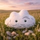 thumbnail image 4 of Almohada Thunderheads de 41 cm, peluche de nube, regalo, 4 of 7
