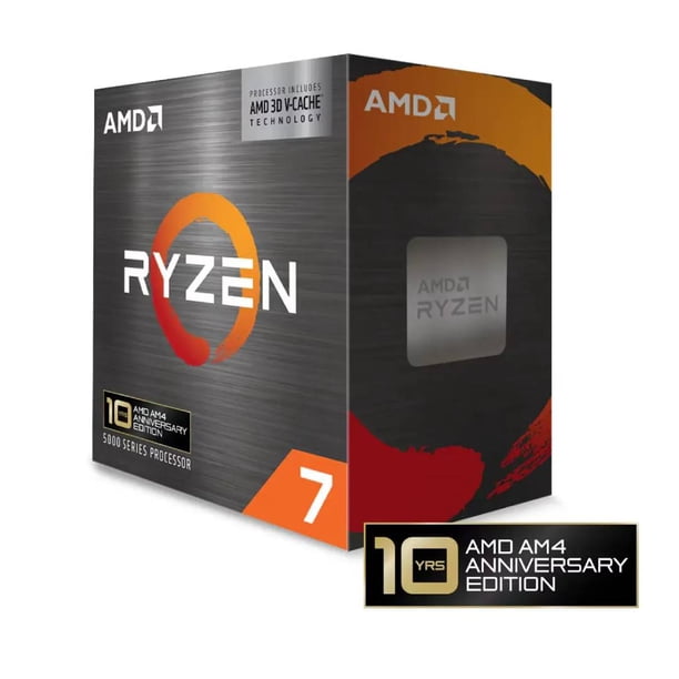Procesador AMD Ryzen 7 5800X3D, 8-Core 16-Thread, 3.4GHz