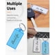 thumbnail image 5 of Key Tags De Plástico Resistente Con Anillo Partido Paquete De 20, 5 of 8