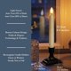 thumbnail image 3 of Homemory 6 Pcs Window Candles with Sensor Dusk to Dawn, Ivory, 3 of 3