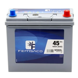 Genérico - Bateria Femsaco 45Ah Positivo Derecho 360 Cca Gris Oscuro