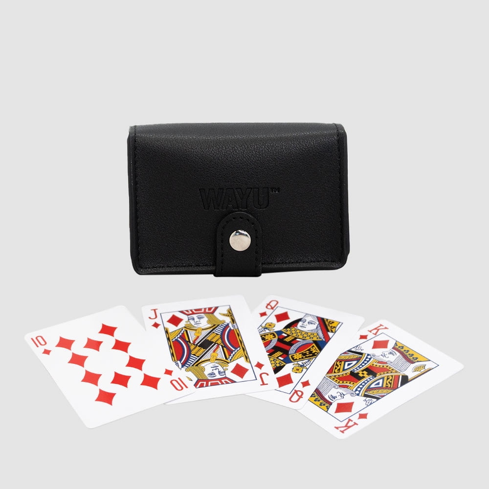 Juego De Naipes Estuche Pu Wayu