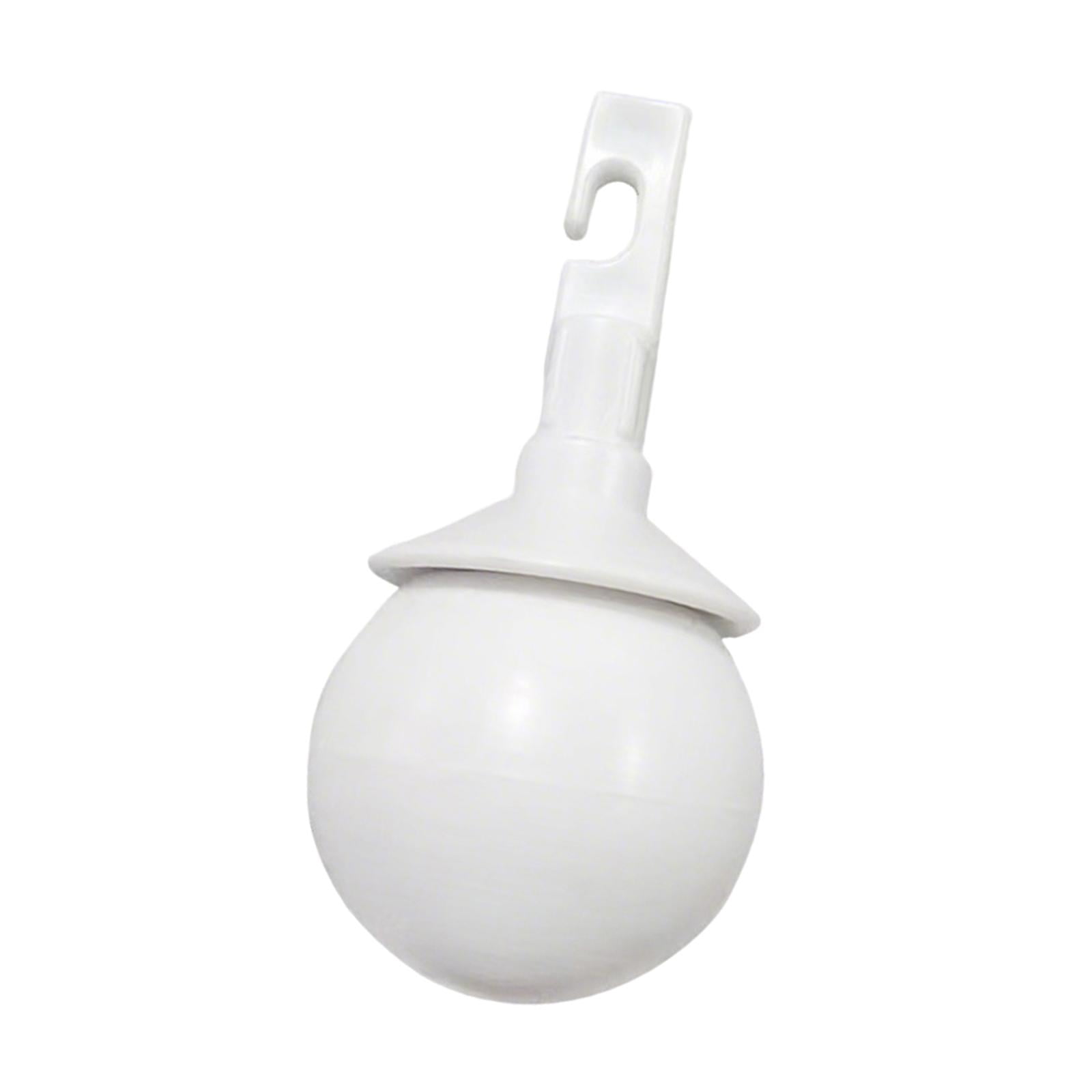 Ioensy - Punta De Bastón Con Gancho De Bola Rodante Y Accesorios De Repuesto Para Personas Mayores, Color Blanco