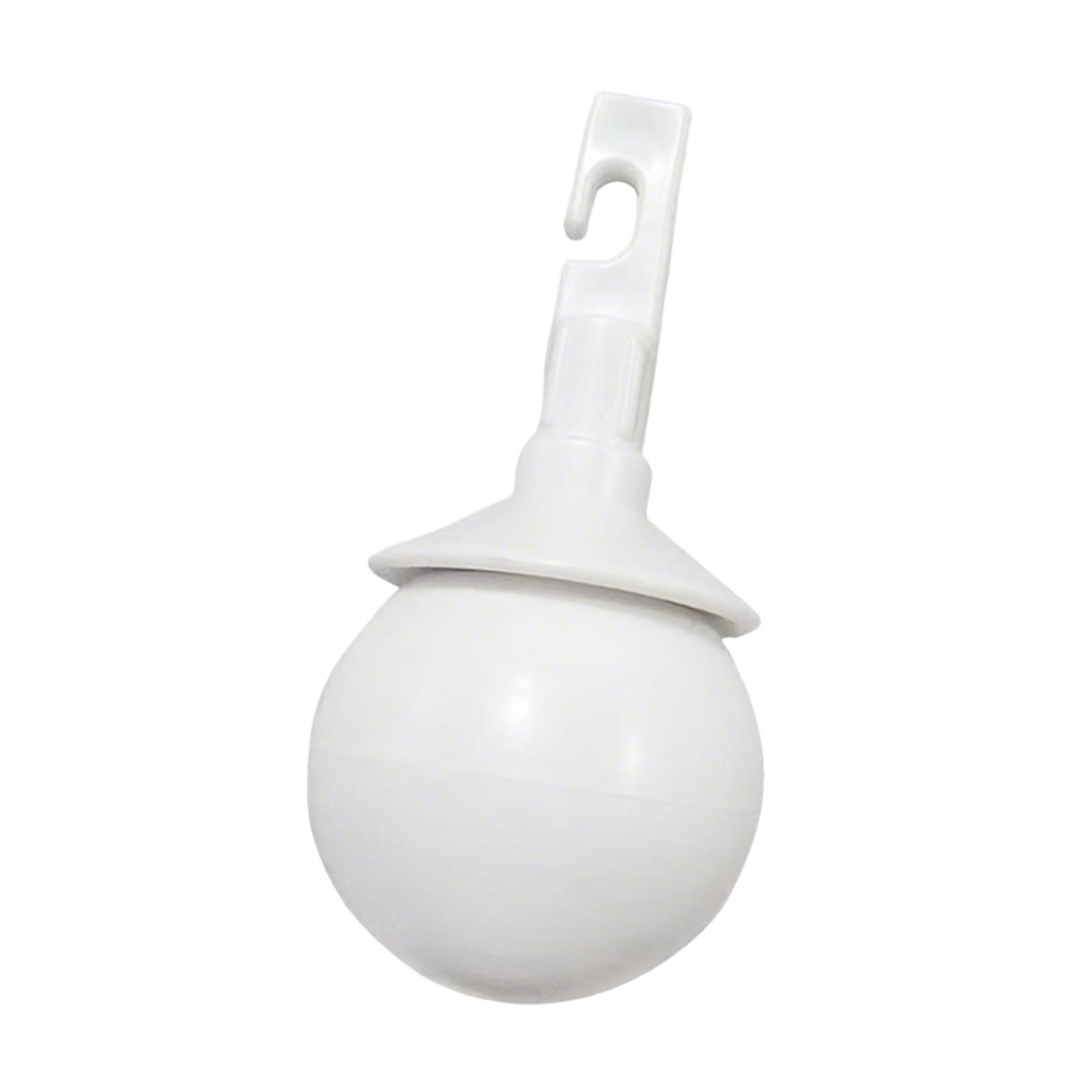 Ioensy - Punta De Bastón Con Gancho De Bola Rodante Y Accesorios De Repuesto Para Personas Mayores, Color Blanco