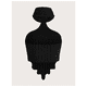 thumbnail image 4 of Top De Mujer Negro Grunge Bajo Asimetrico, 4 of 7