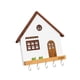 thumbnail image 4 of Llavero De Madera Con 5 Ganchos, Resistente, Para Entrada, Pasillo, Interior, Color Blanco, 4 of 5