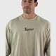 thumbnail image 2 of Polera Premium Cotton Manga Larga Beige Hombre Konko, 2 of 3
