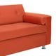 thumbnail image 4 of Sofa Vivo 3c Felpa 12 Naranja, 4 of 5