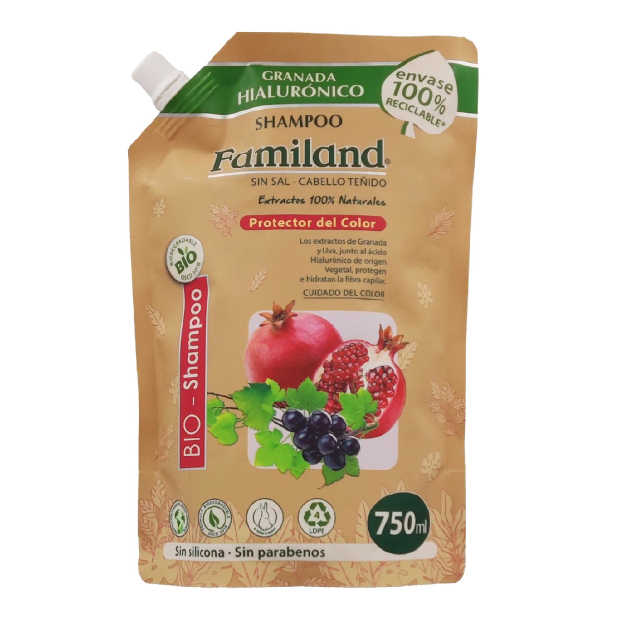 Shampoo Granada Hialuronic Bio 750 ml Familand