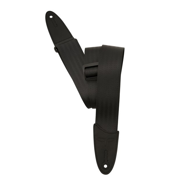 Correa para guitarra PRS Paul Reed Smith de nylon tipo cinturón de seguridad, negra, mediana
